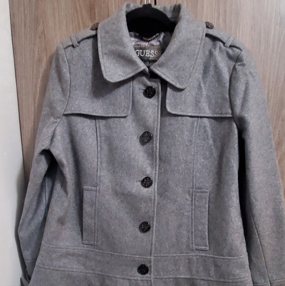 Guess wool coat - Picture 1 of 8